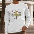 Purple Los Angeles Lebron Air Pic Long Sleeve T-Shirt Gifts for Him