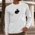 Qanon Wwg1wga Q Anon White Rabbit Usa Follow It Tee Long Sleeve T-Shirt Gifts for Him