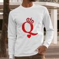 Queen Of Hearts King Of Hearts Playing Cards Deck Of Cards Long Sleeve T-Shirt Gifts for Him