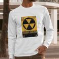 Radiation Radioactive Fallout Shelter Long Sleeve T-Shirt Gifts for Him