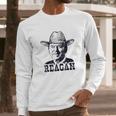 Reagan Face Long Sleeve T-Shirt Gifts for Him