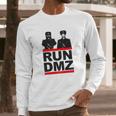 Run Dmz Funny Communist North Korea Long Sleeve T-Shirt Gifts for Him