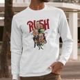 Rush Band Caricature Clockwork Angels Version Long Sleeve T-Shirt Gifts for Him