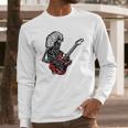 Skeleton Rock Eddie Van Halen Long Sleeve T-Shirt Gifts for Him