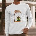 Snoopy With Friends Hippie Car Autumn Leaf Long Sleeve T-Shirt Gifts for Him