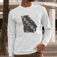 Soffe Peachy Map Long Sleeve T-Shirt Gifts for Him