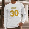 Stephen Curry Gift Long Sleeve T-Shirt Gifts for Him