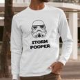 Storm Pooper Space Romper One Piece Long Sleeve T-Shirt Gifts for Him