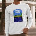 Stranger Things Mario Bros 2 Pixel Art Mashup T-Shirt Long Sleeve T-Shirt Gifts for Him