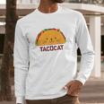 Tacocat Spelled Backwards Is Taco Cat Funny Long Sleeve T-Shirt Gifts for Him