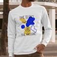 Time To Face The Mosaic Long Sleeve T-Shirt Gifts for Him