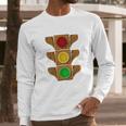 Traffic Light Vintage Rusty Stoplight Stop Go Caution Signal Long Sleeve T-Shirt Gifts for Him