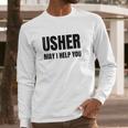 Usher Uniform Long Sleeve T-Shirt Gifts for Him