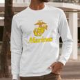 Usmc Marines Red Long Sleeve T-Shirt Gifts for Him