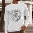 Vintage Alchemy Symbol Rebis Mens Modern Fit Triblend Long Sleeve T-Shirt Gifts for Him