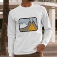 Volcano Scene Long Sleeve T-Shirt Gifts for Him