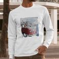 Volkswagen Santa And Reindeer Camper Van Long Sleeve T-Shirt Gifts for Him