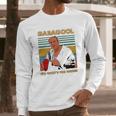 I Will Have The Gabagool For Dinner Retro Long Sleeve T-Shirt Gifts for Him