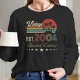 18Th Birthday Vintage Limited Edition 18 Birthday Long Sleeve T-Shirt Gifts for Her