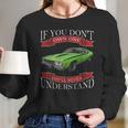 1973 Plymouth Road Runner Back Side Long Sleeve T-Shirt Gifts for Her