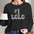 1St Logo Long Sleeve T-Shirt Gifts for Her