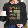 22 Years Old - 22Nd Birthday Gift September 1999 Long Sleeve T-Shirt Gifts for Her