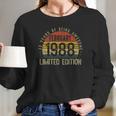 33 Years Old Born In February 1988 Outfit 33Rd Birthday Gift Long Sleeve T-Shirt Gifts for Her