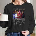 50Th Anniversary Earth Wind & Fire 1969 2019 Signatures Shirt Long Sleeve T-Shirt Gifts for Her