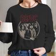 Acdc Print Design Long Sleeve T-Shirt Gifts for Her