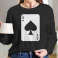 Ace Of Spades T-Shirt Long Sleeve T-Shirt Gifts for Her