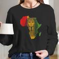 African Gift For Men Egyptian Pharaoh King Tut Dashiki Long Sleeve T-Shirt Gifts for Her