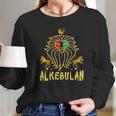 African Lion Rbg Ankh Long Sleeve T-Shirt Gifts for Her