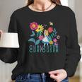 Alice In Wonderland Curiouser Curiouser Long Sleeve T-Shirt Gifts for Her