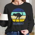 Allegedly Ostrich Retro Logo Long Sleeve T-Shirt Gifts for Her