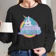 Always Be You Unicorn Dwayne Long Sleeve T-Shirt Gifts for Her