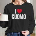 Andrew Cuomo I Love Cuomo Long Sleeve T-Shirt Gifts for Her