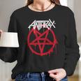 Anthrax Band Tshirt Long Sleeve T-Shirt Gifts for Her