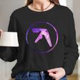 Aphex Twin Logo Galaxy Long Sleeve T-Shirt Gifts for Her