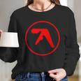 Aphex Twin Logo Red Long Sleeve T-Shirt Gifts for Her