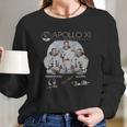 Apollo 11 50Th Anniversary Neil Armstrong Michael Collins Buzz Aldrin Signature T-Shirt Long Sleeve T-Shirt Gifts for Her