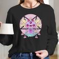 Axolotl Kawaii Pastel Goth Cute Creepy Nu Goth Aesthetic Long Sleeve T-Shirt Gifts for Her