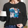 Baby Unicorn And Stitch Long Sleeve T-Shirt Gifts for Her