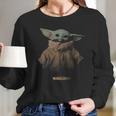 Baby Yoda The Mandalorian Sweater Long Sleeve T-Shirt Gifts for Her