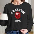 Bape Abc Red Camo Long Sleeve T-Shirt Gifts for Her