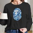 Bape R Abc Blue Camo Long Sleeve T-Shirt Gifts for Her