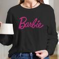 Barbie Logo Long Sleeve T-Shirt Gifts for Her