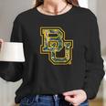 Baylor Bears Paisley Pattern Logo Apparel Long Sleeve T-Shirt Gifts for Her