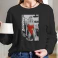 Baywatch Pamela Anderson Red Swim Suit Long Sleeve T-Shirt Gifts for Her