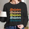 Belieber Jb Lover Trending Jb World Tour Long Sleeve T-Shirt Gifts for Her