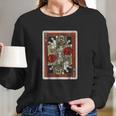 The Big Lebowski The Dude Abides Playing Card Long Sleeve T-Shirt Gifts for Her